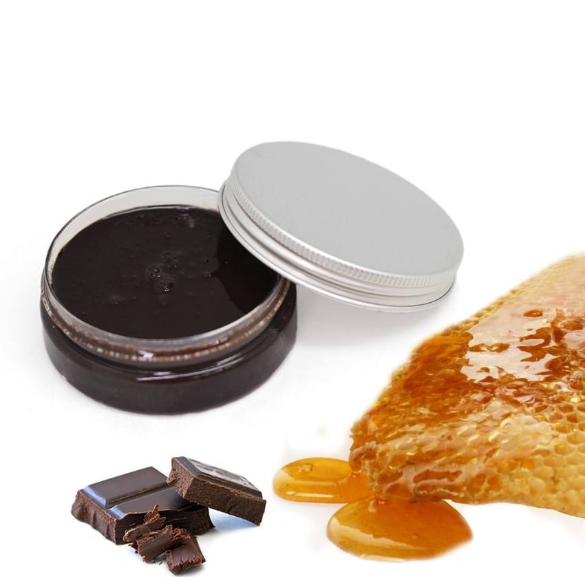 mascarilla facial de chocolate