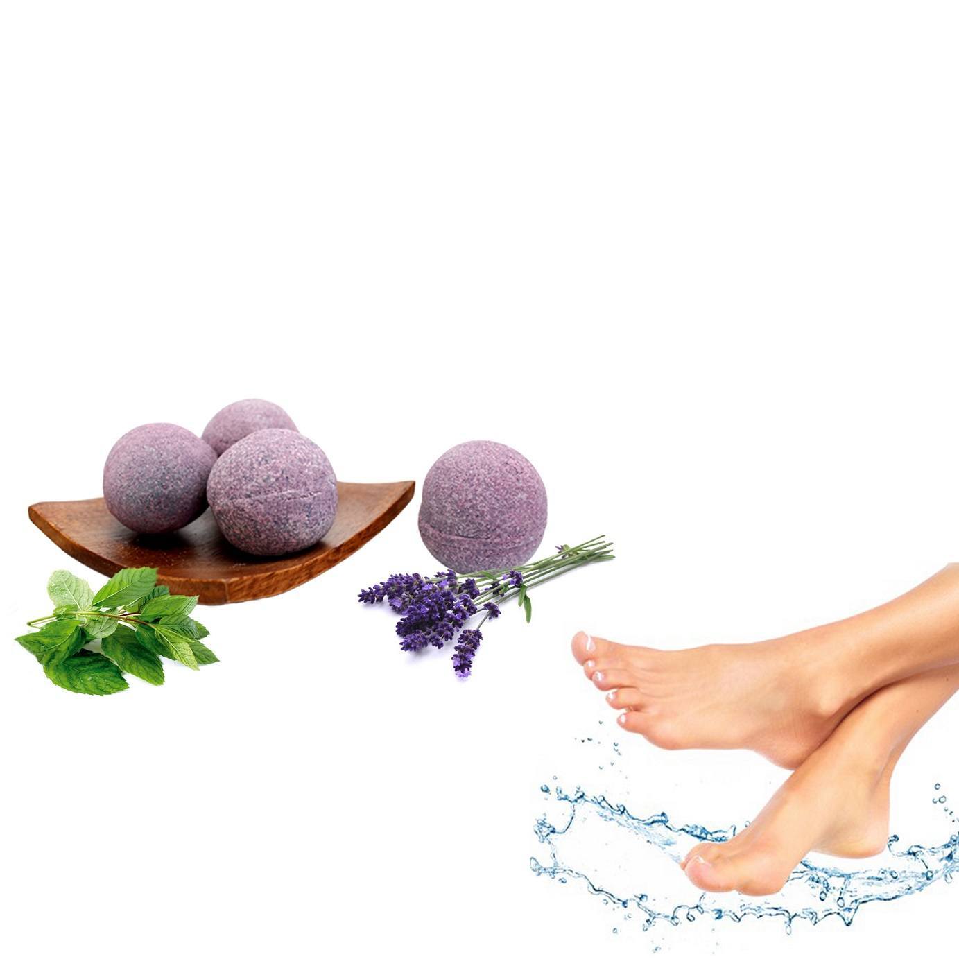 Hacer Bombas Refrescantes para Pies