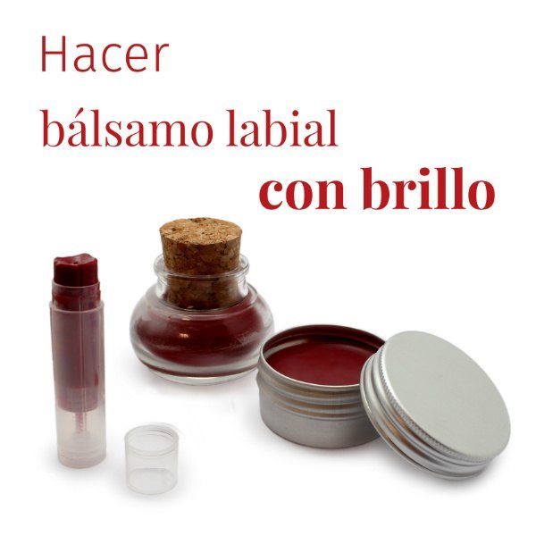 Cómo hacer un bálsamo labial de frambuesa con brillo
