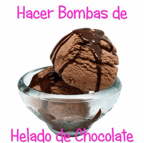 HAcer bomvas de baño de chocolate