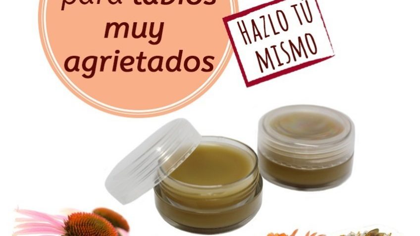 Hacer bálsamo para labios muy agrietados