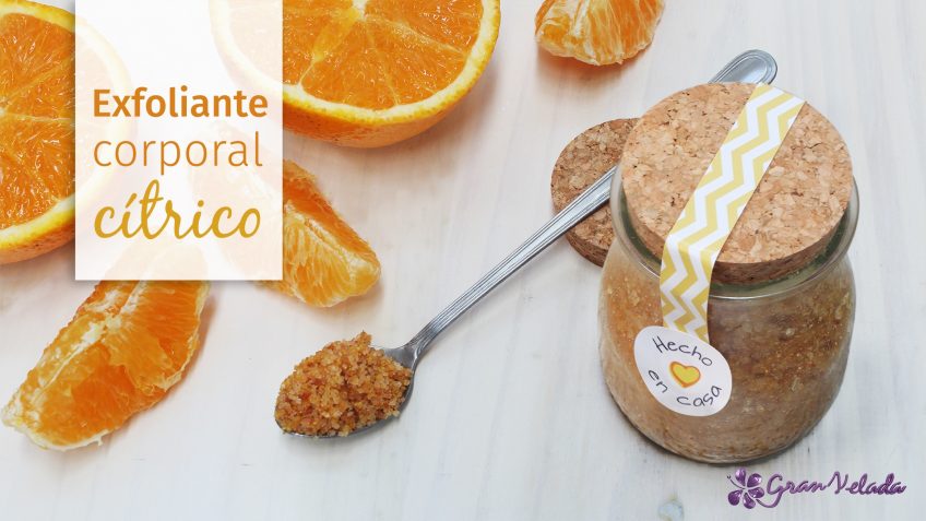 exfoliante corporal cítrico