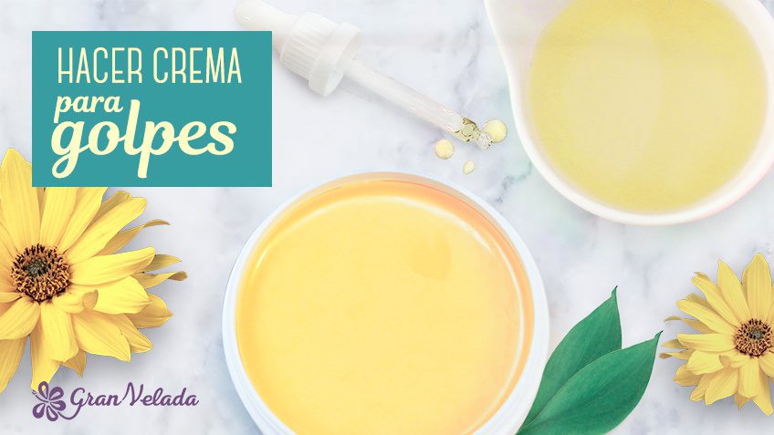 Tutorial para hacer crema para golpes casera