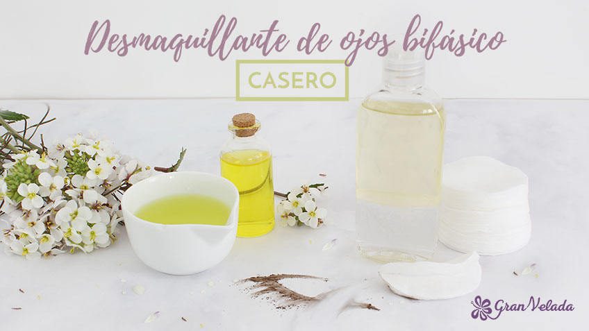 Desmaquillante de ojos casero