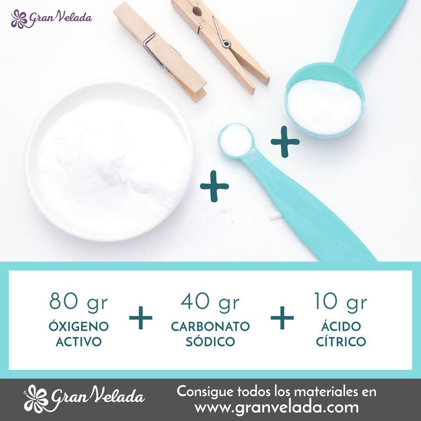 Como blanquear ropa en casa facilmente con oxigeno activo