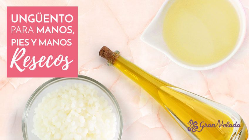 Ungüentos para manos y pies resecos