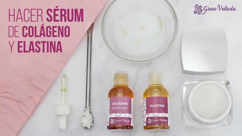 hacer serum de colageno y elastina