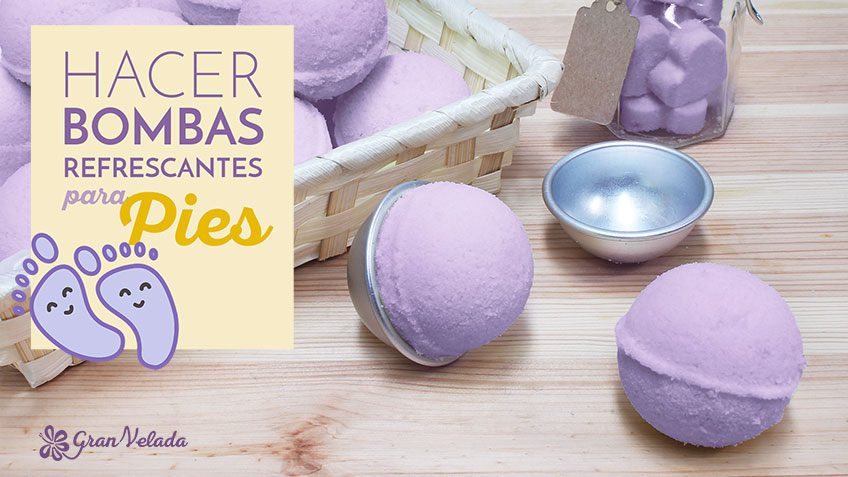 hacer bombas refrescantes para pies 1