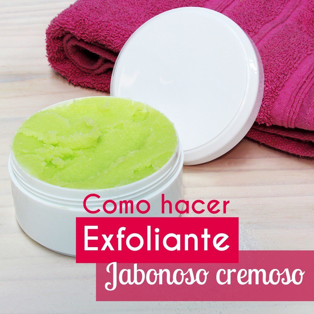 como hacer exfoliante jabonoso cremoso ricardo