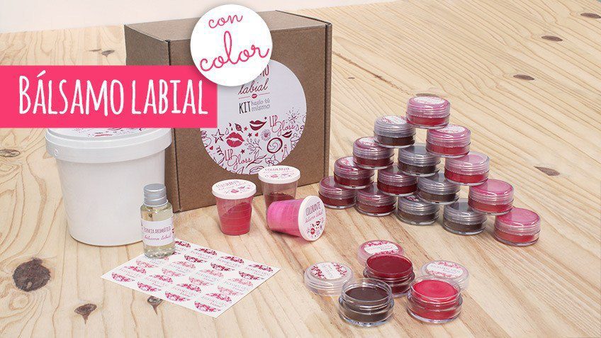 hacer balsamo labial con color texto 1