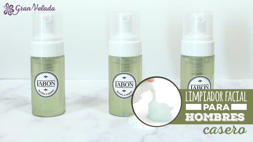 Tutorial para hacer limpiador facial para hombre en casa