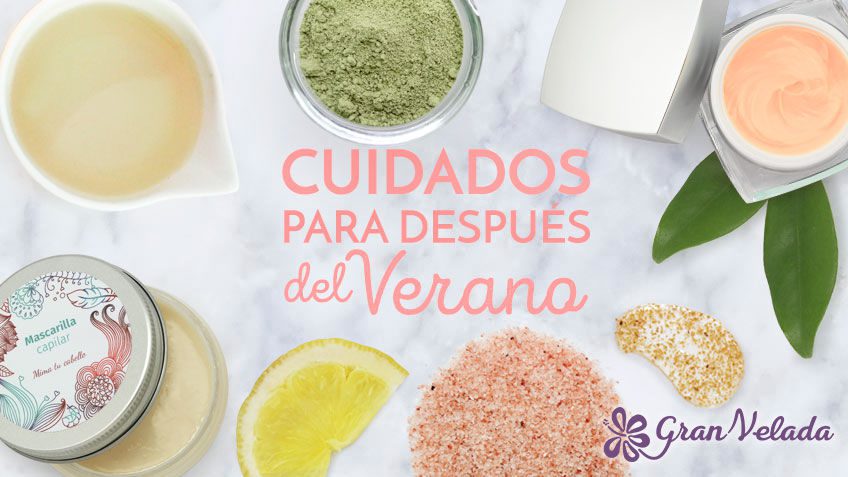 Cuidar la piel y el pelo después del verano