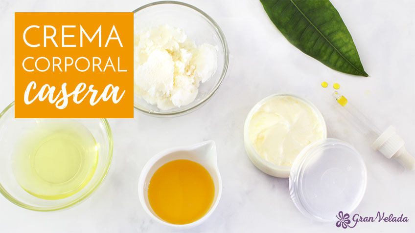 Tutorial para hacer crema corporal casera en cas