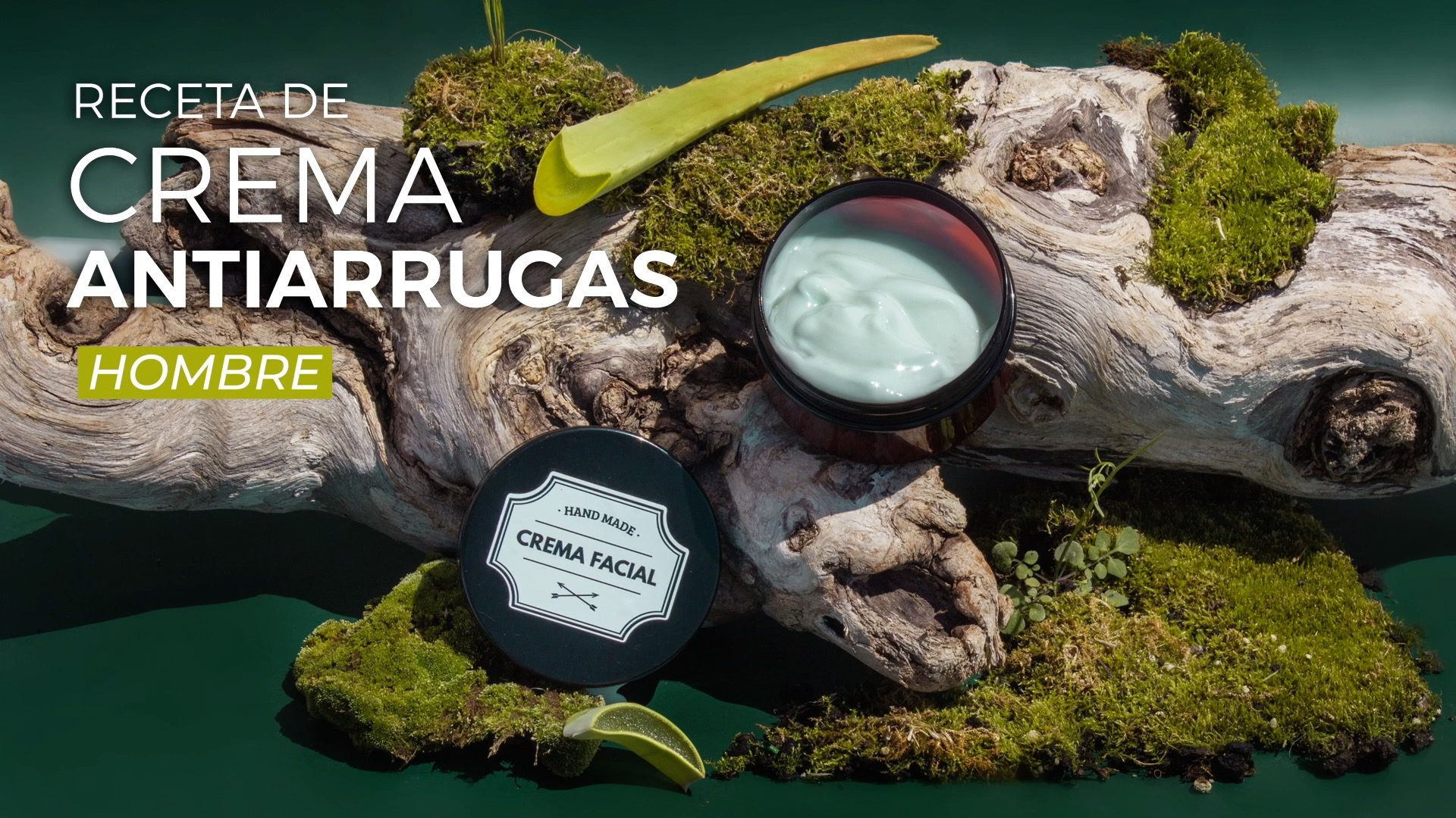 receta crema antiarrugas hombre