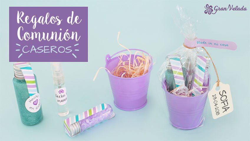 Regalos para comuniones jabones artesanales