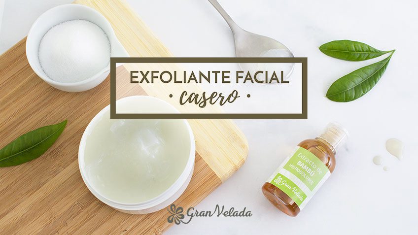 exfoliante facial casero post