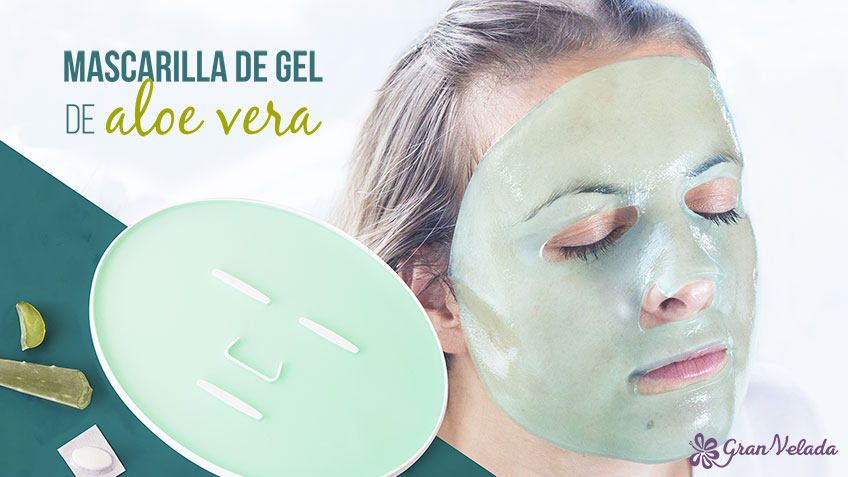 mascarilla de gel de aloe vera post