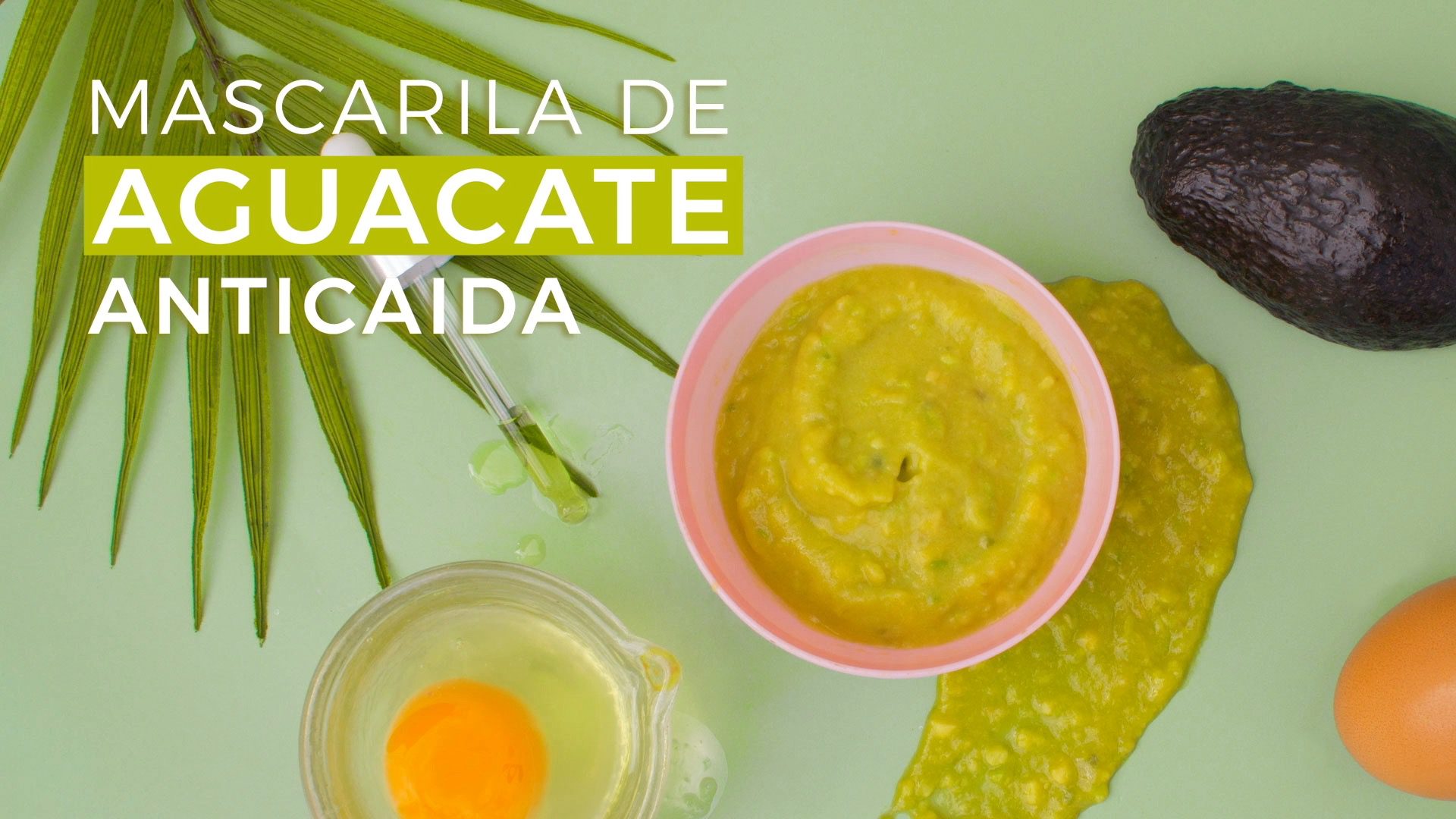 Mascarilla de Aguacate para el pelo