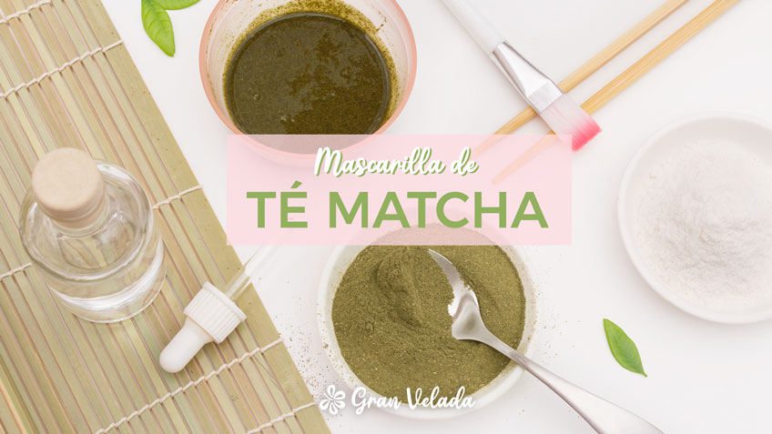 Mascarilla de te matcha