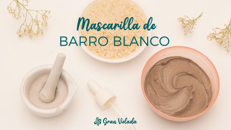 mascarilla de barro blanco post