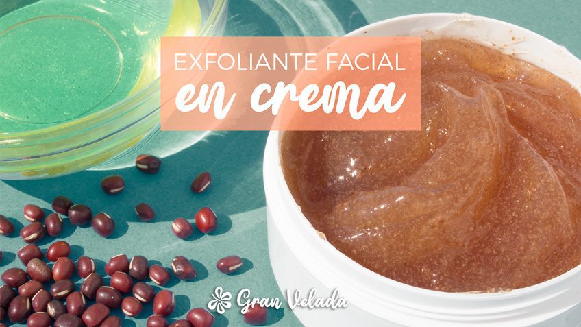 exfoliante facial en crema post