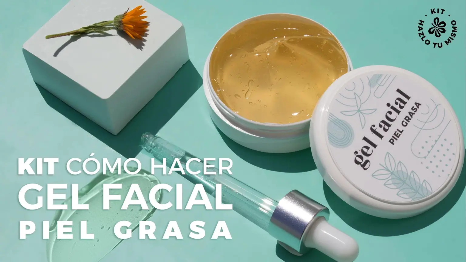 kit como hacer gel facial piel grasa