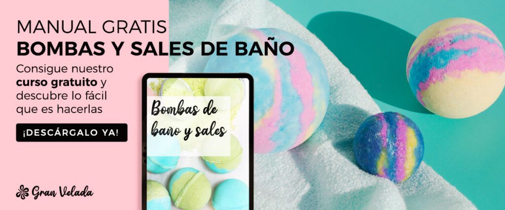 Curso con diferentes tecnicas para hacer bombas de baño caseras.