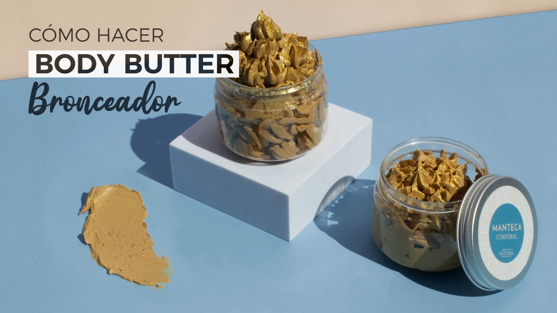 receta body butter bronceador
