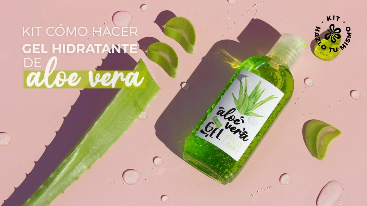 kit hacer gel aloevera