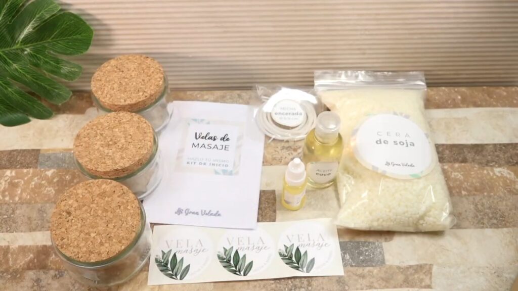 Descubre el kit de Velas de Masaje con tod incluido de GranVelada